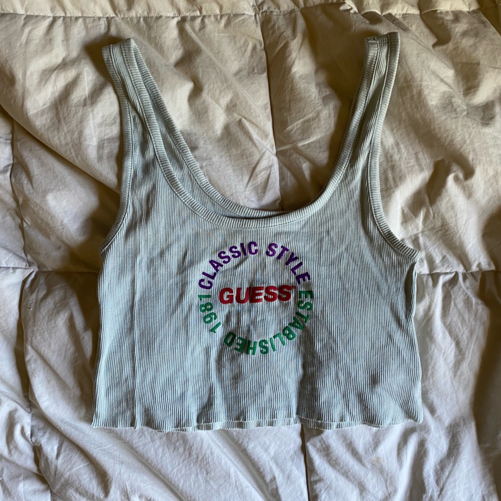 Guess Cropped Tank Top